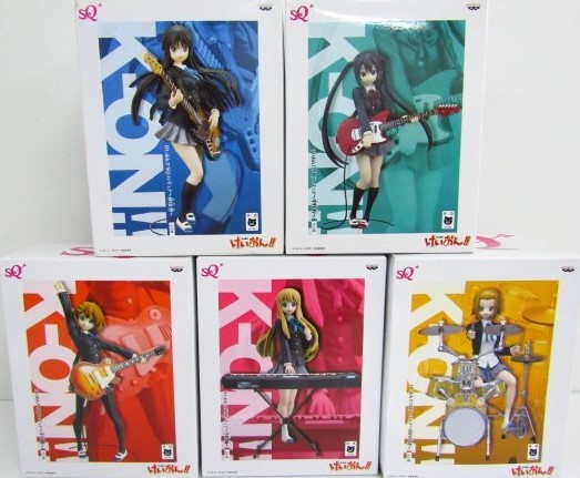 けいおん！ SQフィギュア 全5種セット