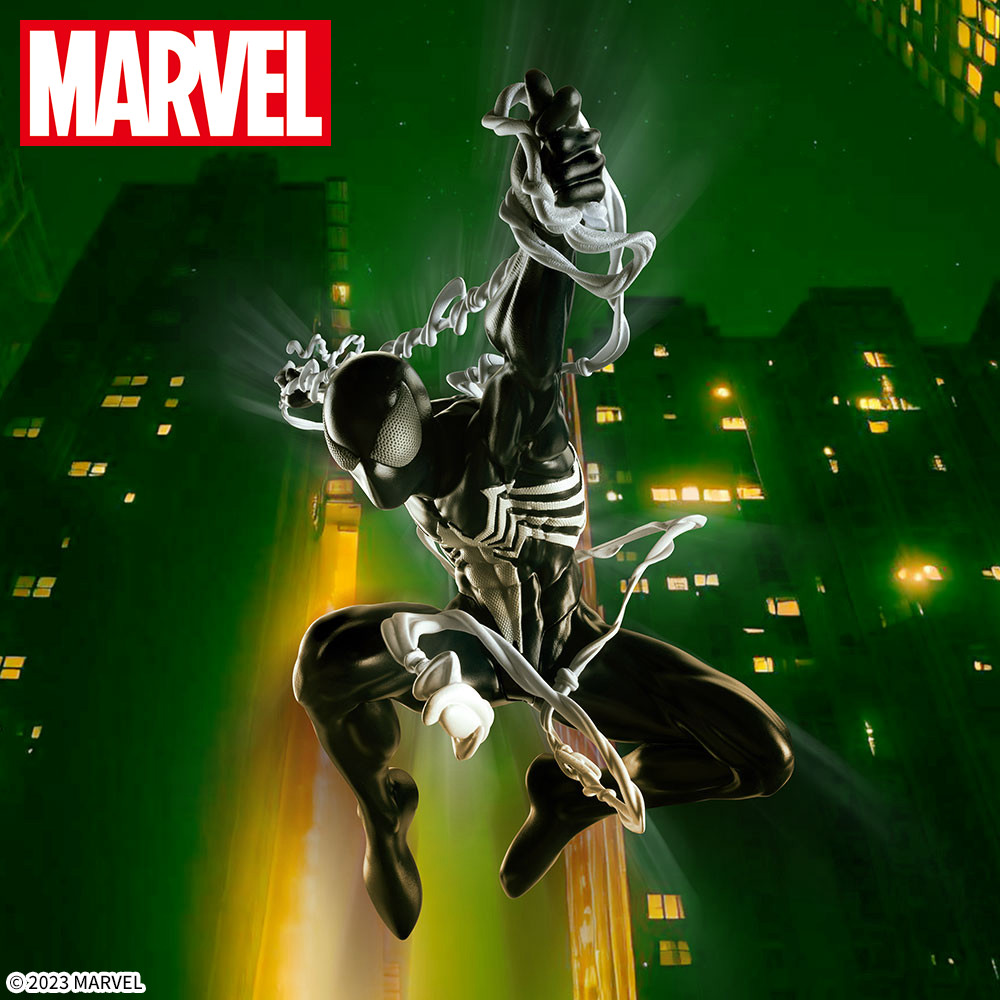 MARVEL COMICS Luminasta ブラックコスチューム スパイダーマン