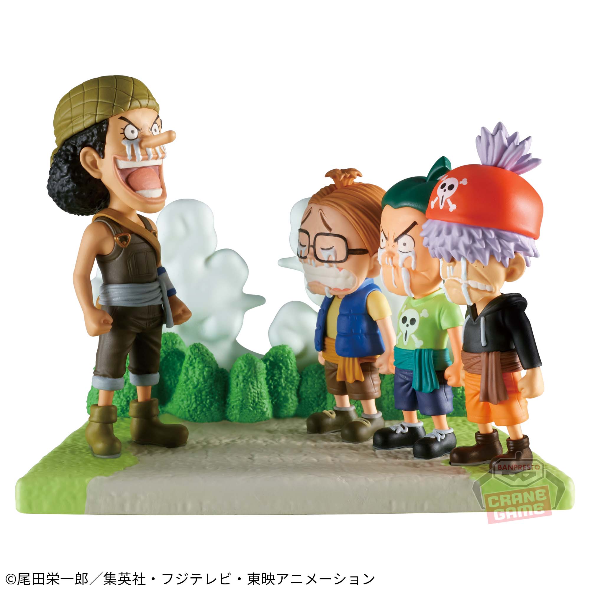 ONE PIECE ワールドコレクタブルフィギュア ログストーリーズ-ウソップ海賊団-