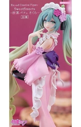 初音ミク Exc∞d Creative Figure SweetSweets 抹茶パフェ さくら