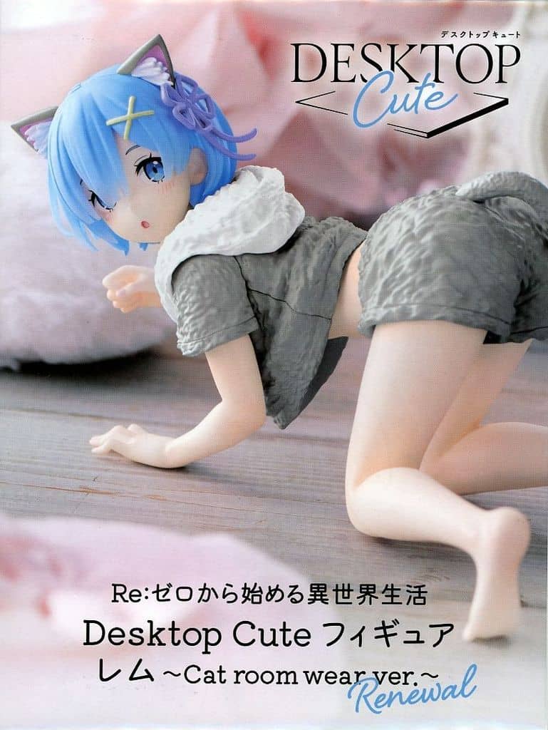 Re：ゼロから始める異世界生活 Desktop Cute フィギュア レム～Cat room wear ver.～Renewal