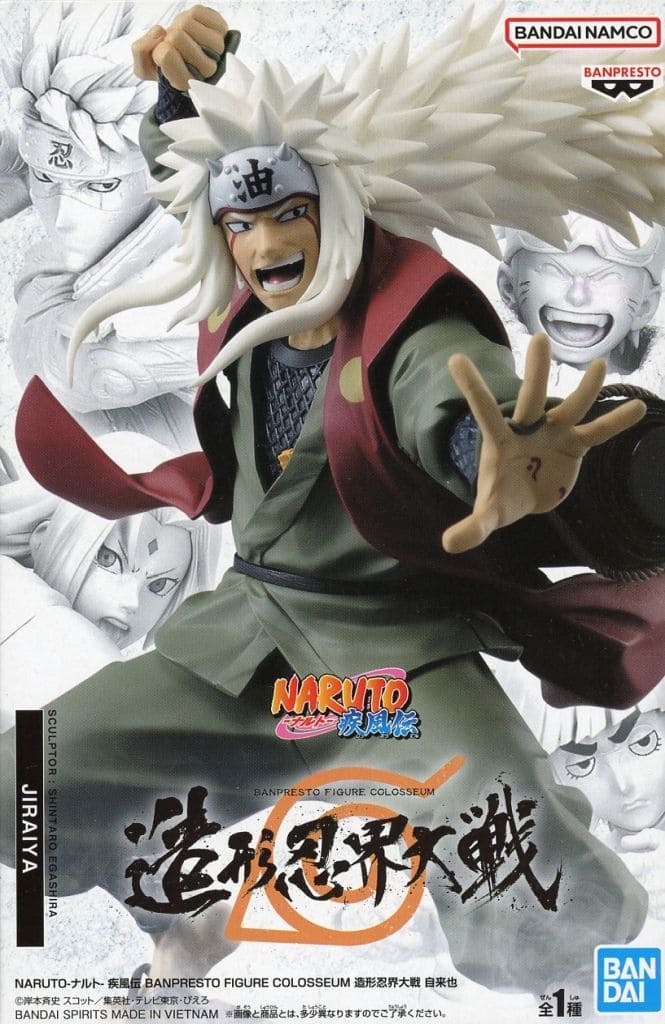 NARUTO-ナルト- 疾風伝 BANPRESTO FIGURE COLOSSEUM 造形忍界大戦 自来也
