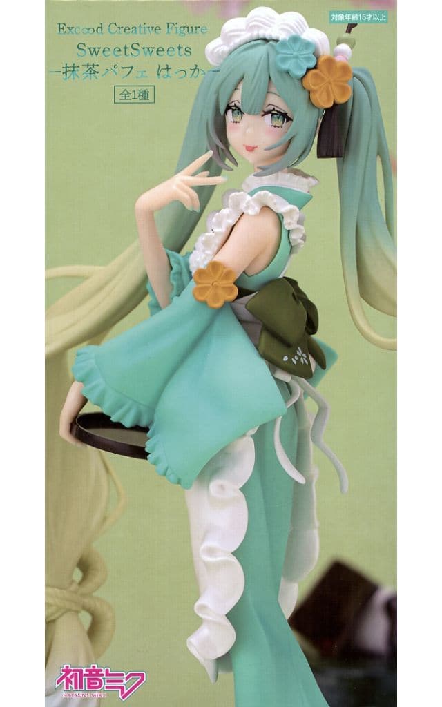 初音ミク Exc∞d Creative Figure SweetSweets 抹茶パフェ はっか