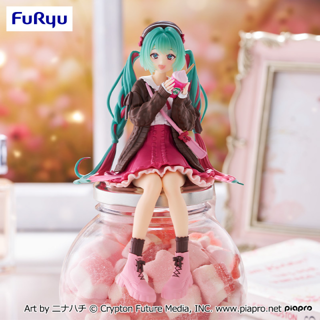 初音ミク ぬーどるストッパーフィギュア オータムデート・ピンクver.
