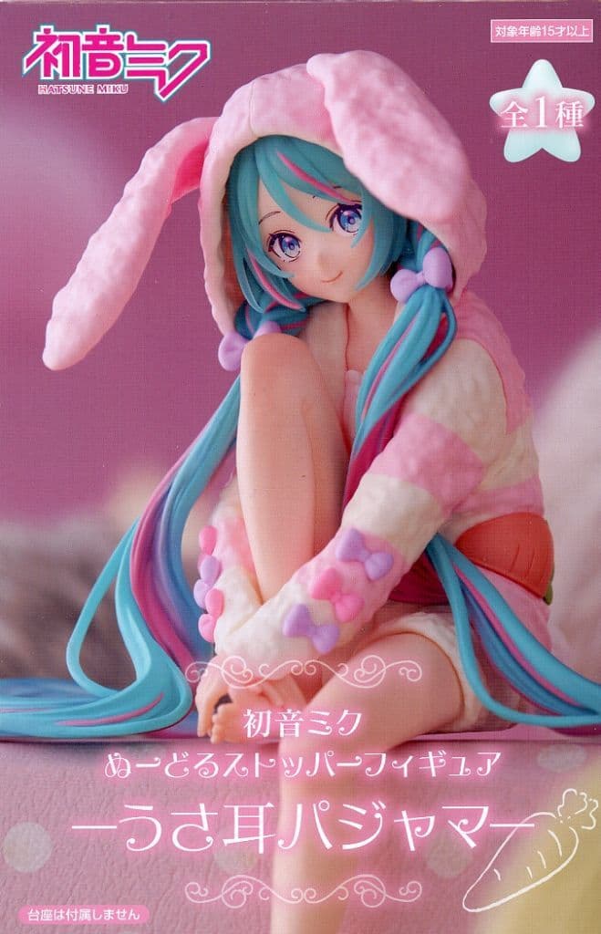 初音ミク ぬーどるストッパーフィギュア うさ耳パジャマ