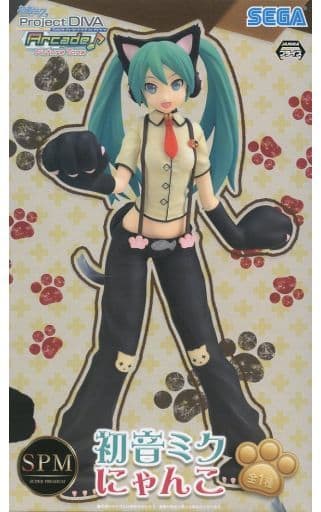 初音ミク Project DIVA Arcade FutureTone スーパープレミアムフィギュア “初音ミク-にゃんこ”