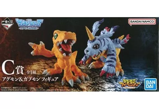 一番くじ 「デジモン」シリーズ ～デジモン、究極進化！～ C賞 アグモン&ガブモン フィギュア