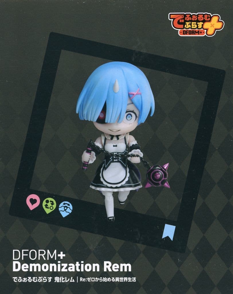Re：ゼロから始める異世界生活 でふぉるむぷらす 鬼レム フルアクションデフォルメフィギュア