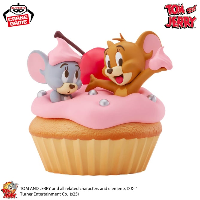 トムとジェリー ビッグソフビフィギュア-Sweet Cupcake-