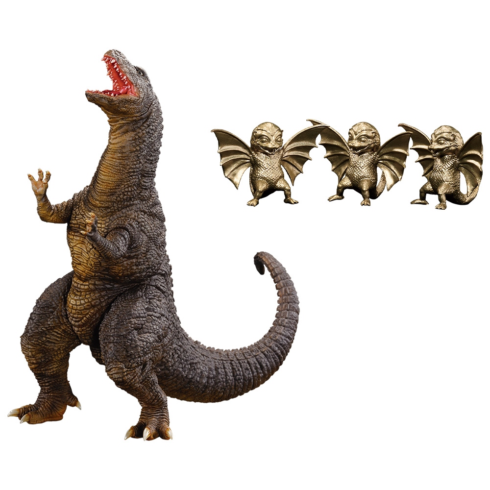 一番くじ ゴジラ 大怪獣列伝G C賞 ゴジラザウルス フィギュア ミニドラットフィギュア付き