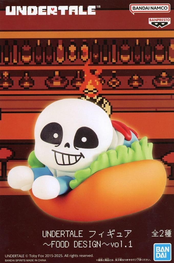UNDERTALE フィギュア～FOOD DESIGN～vol.1 サンズ