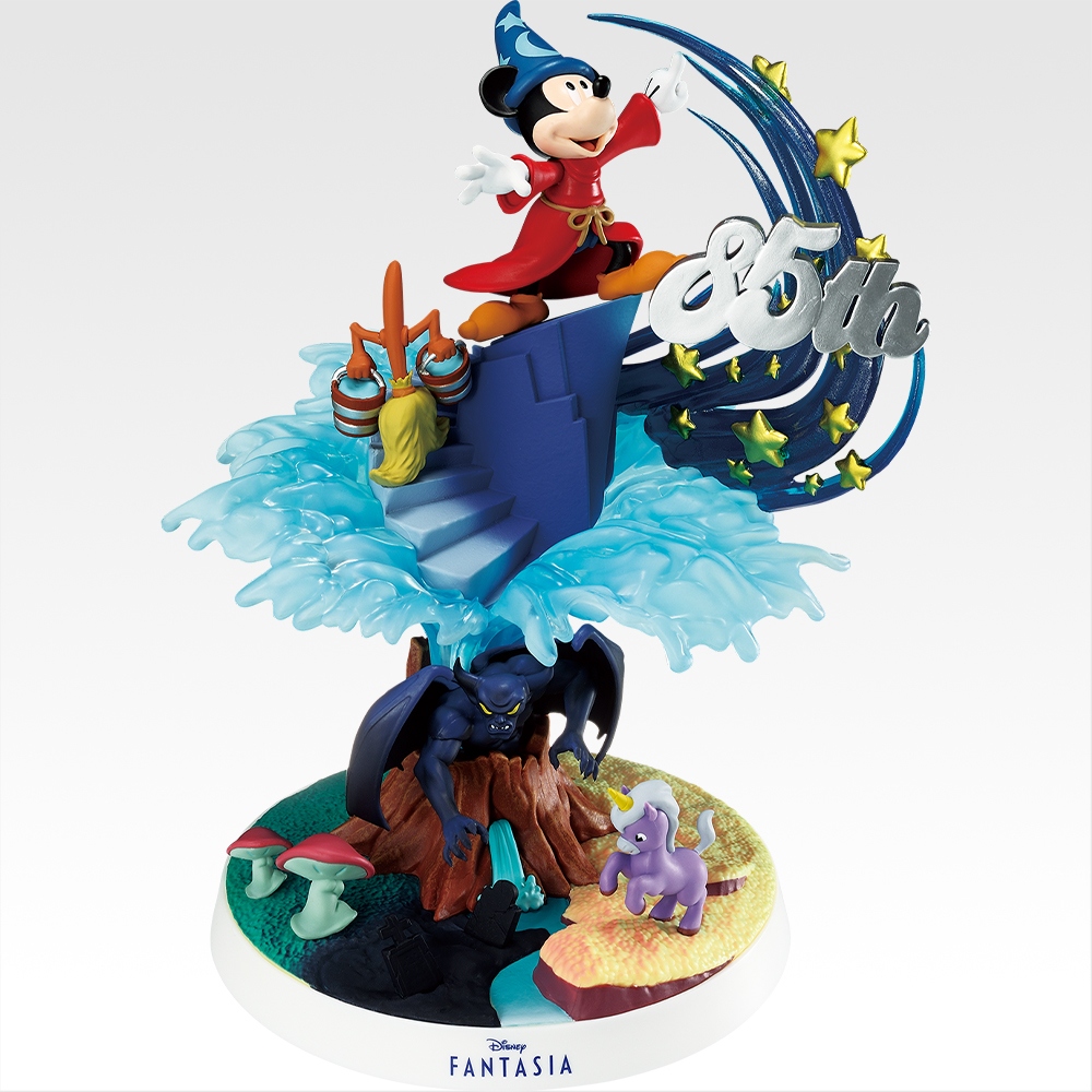 一番くじ〈Disney FANTASIA〉85th Anniversary Memories of〈Mickey〉 SP賞 〈FANTASIA〉85th Anniversary ヴィネットフィギュア