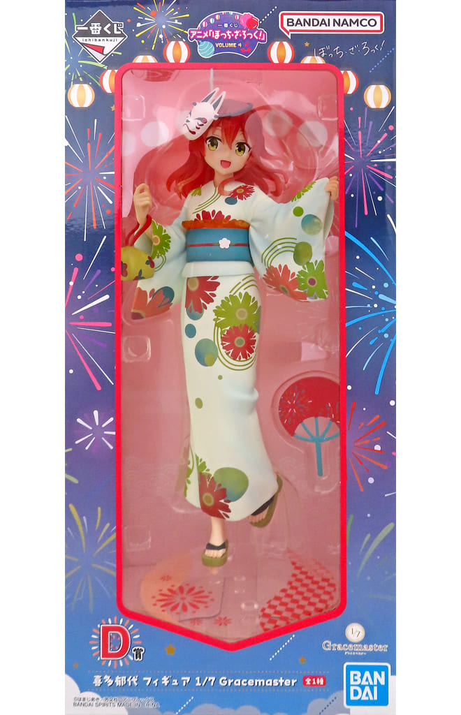 一番くじ アニメ「ぼっち・ざ・ろっく！」VOLUME 4 D賞 喜多郁代 フィギュア 1/7 Gracemaster