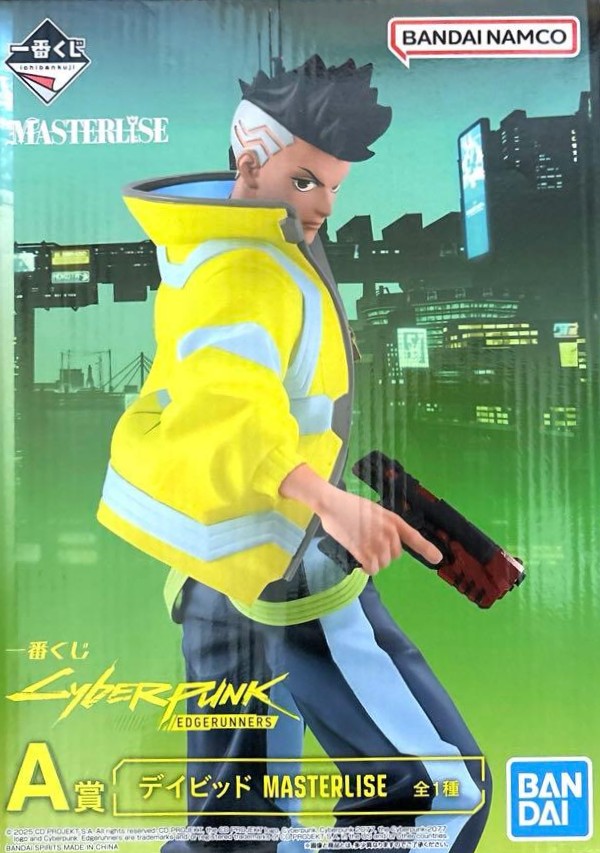 一番くじ CYBERPUNK： EDGERUNNERS A賞 デイビッド MASTERLISE