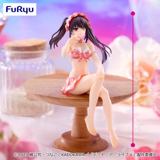 デート・ア・ライブ ぬーどるストッパーフィギュアー時崎狂三・水着 パステルレッドver.ー