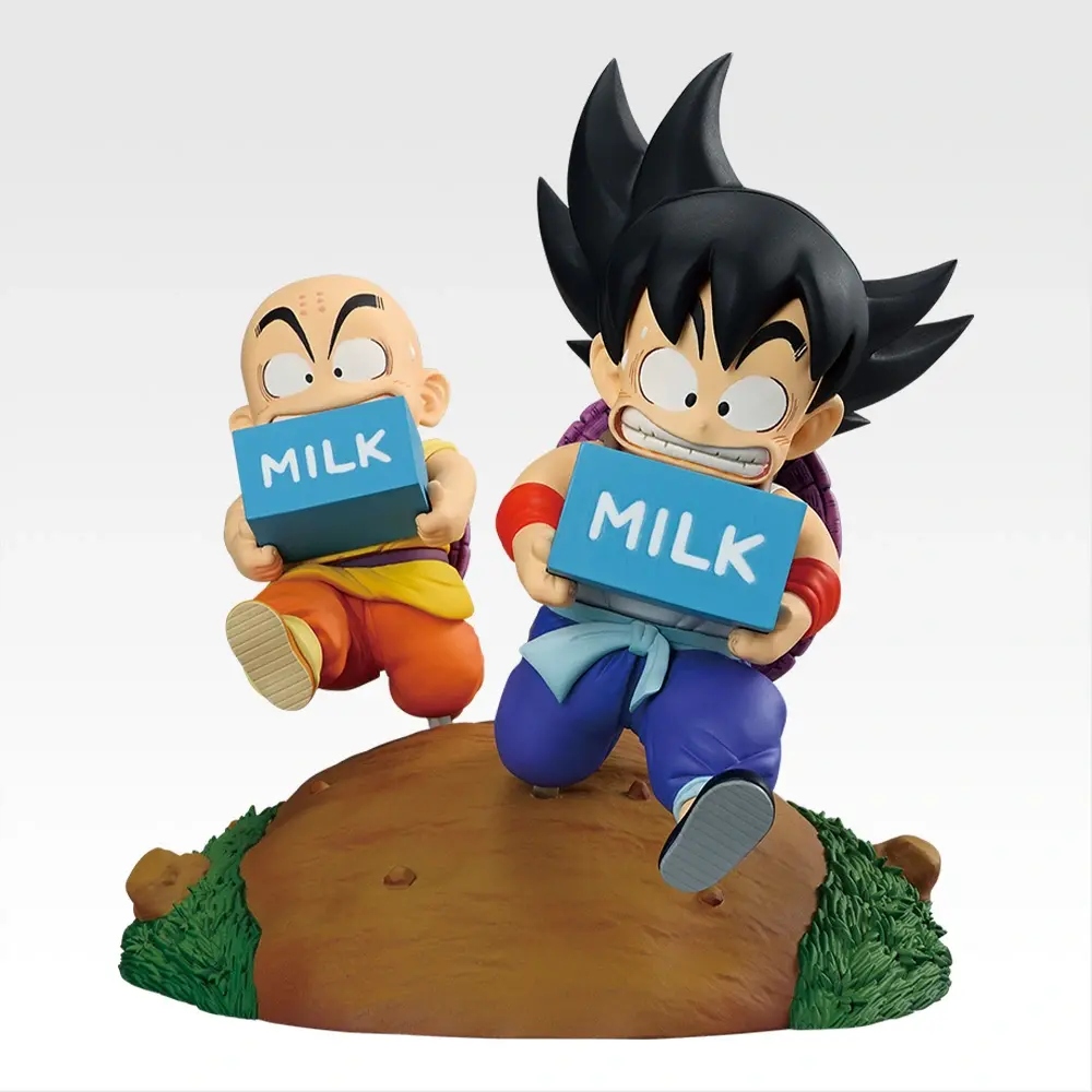 一番くじ ドラゴンボール Fantastic Adventure 2 A賞 孫悟空&クリリン 牛乳配達フィギュア