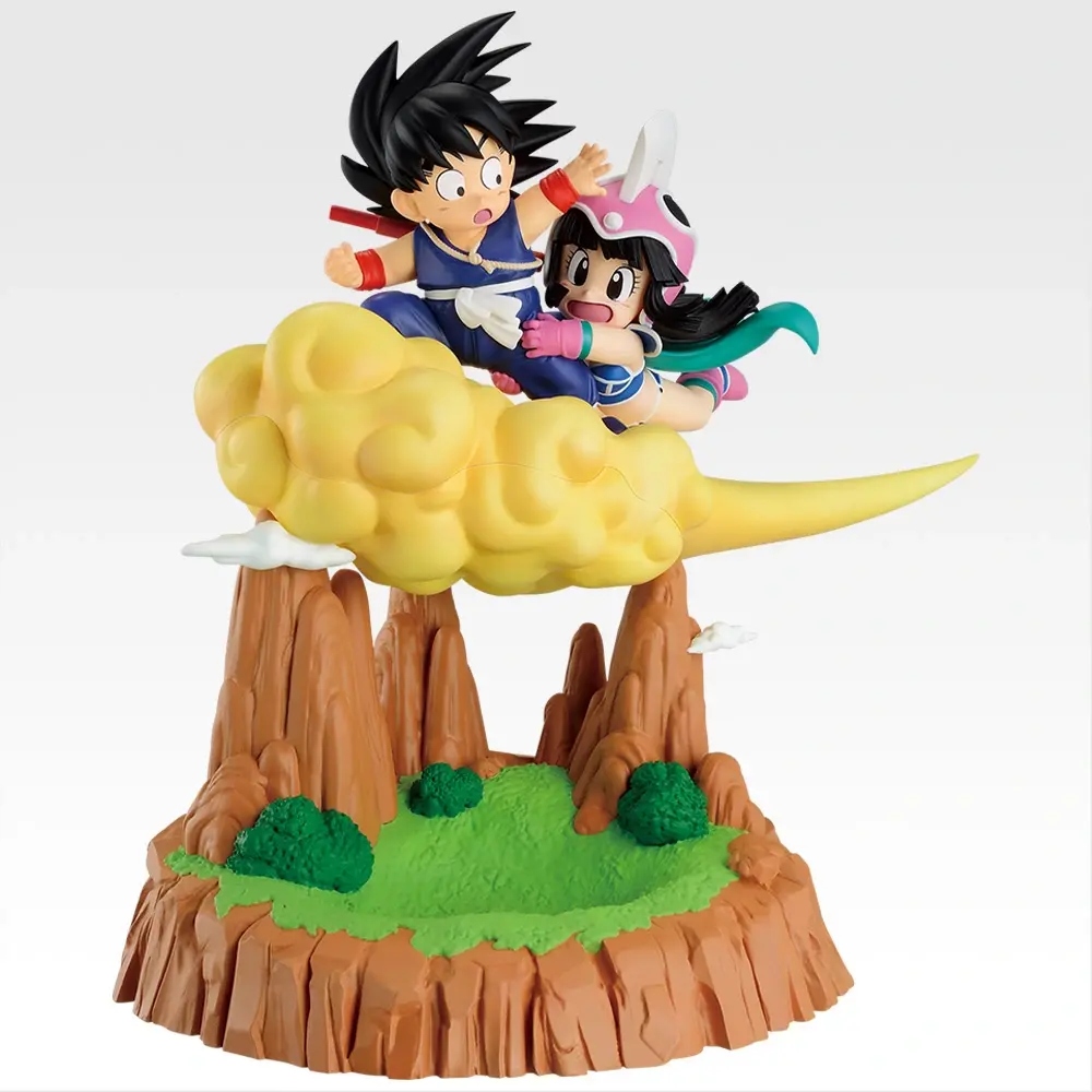 一番くじ ドラゴンボール Fantastic Adventure 2 ラストワン賞 孫悟空&チチ 小物入れフィギュア