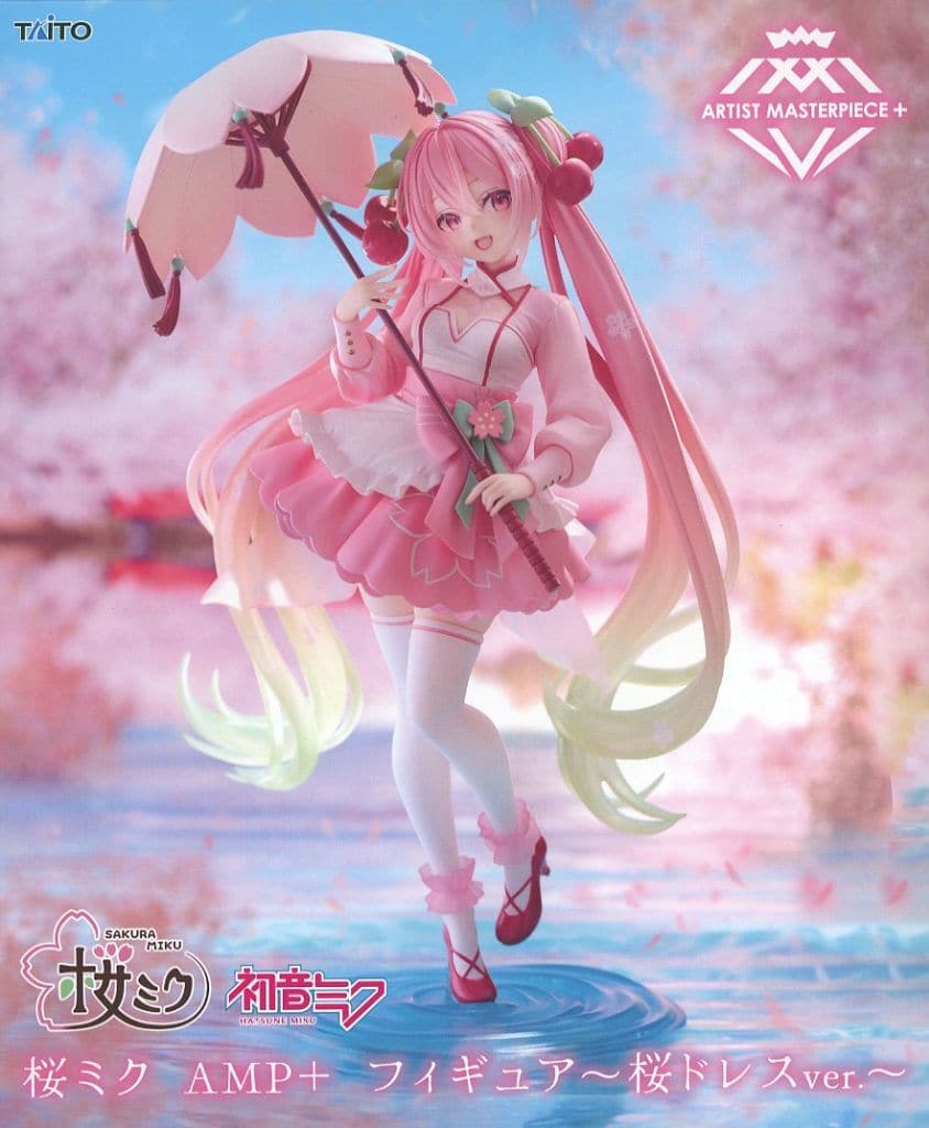 桜ミク AMP＋ フィギュア～桜ドレスver.～