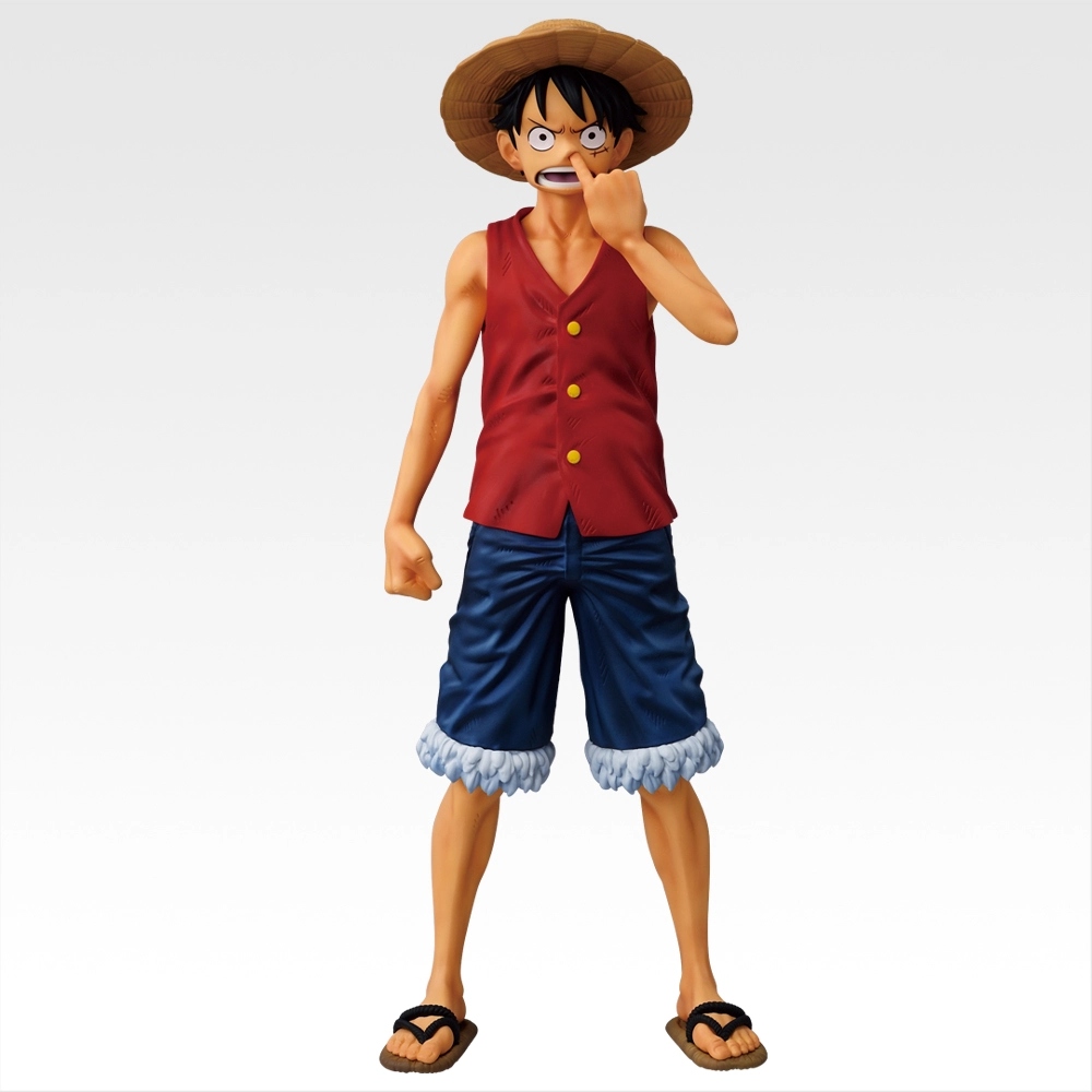一番くじ ワンピース MONKEY.D.LUFFY-冒険の記憶と未来への航路- B賞 モンキー・D・ルフィ MASTERLISE 鼻ほじver.