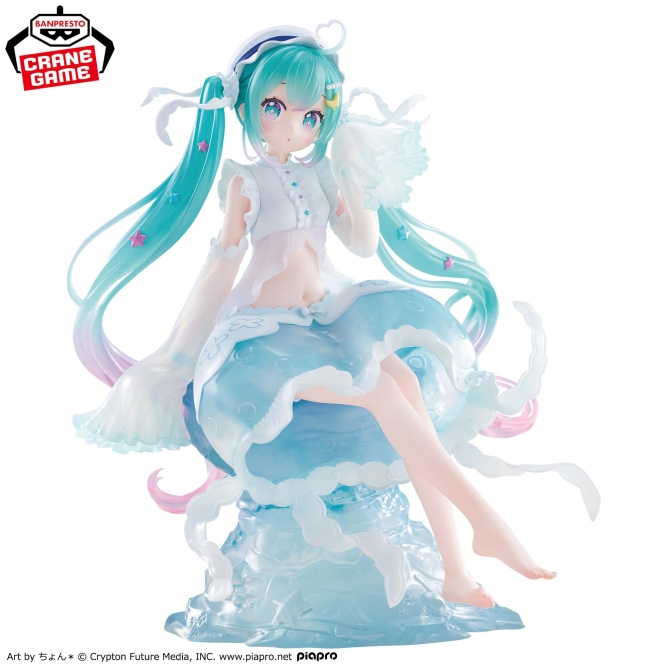 初音ミク BANPRESTO EVOLVE Clearluxe-くらげ-フィギュア