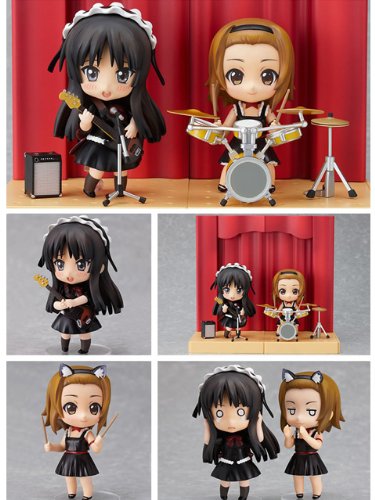 ねんどろいど けいおん！澪&律ライブステージセット