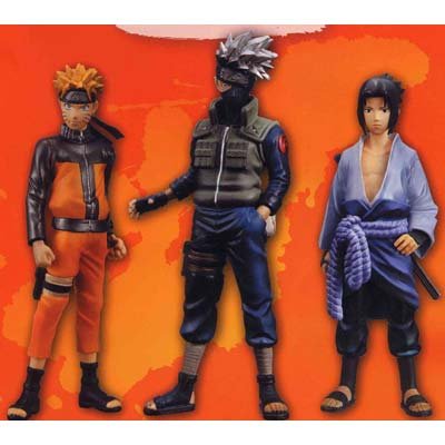 NARUTO ハイスペックカラーリングフィギュア1 全3種セット