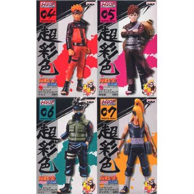 NARUTO ハイスペックカラーリングフィギュア2 全4種セット