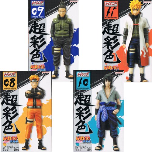 NARUTO ハイスペックカラーリングフィギュア3 全4種セット