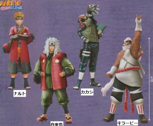 NARUTO ハイスペックカラーリングフィギュア4 全4種セット