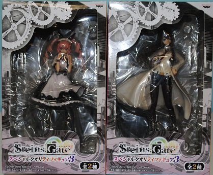 シュタインズ・ゲート スペシャルクオリティフィギュア3 牧瀬紅莉栖&フェイリス・ニャンニャン 全2種セット