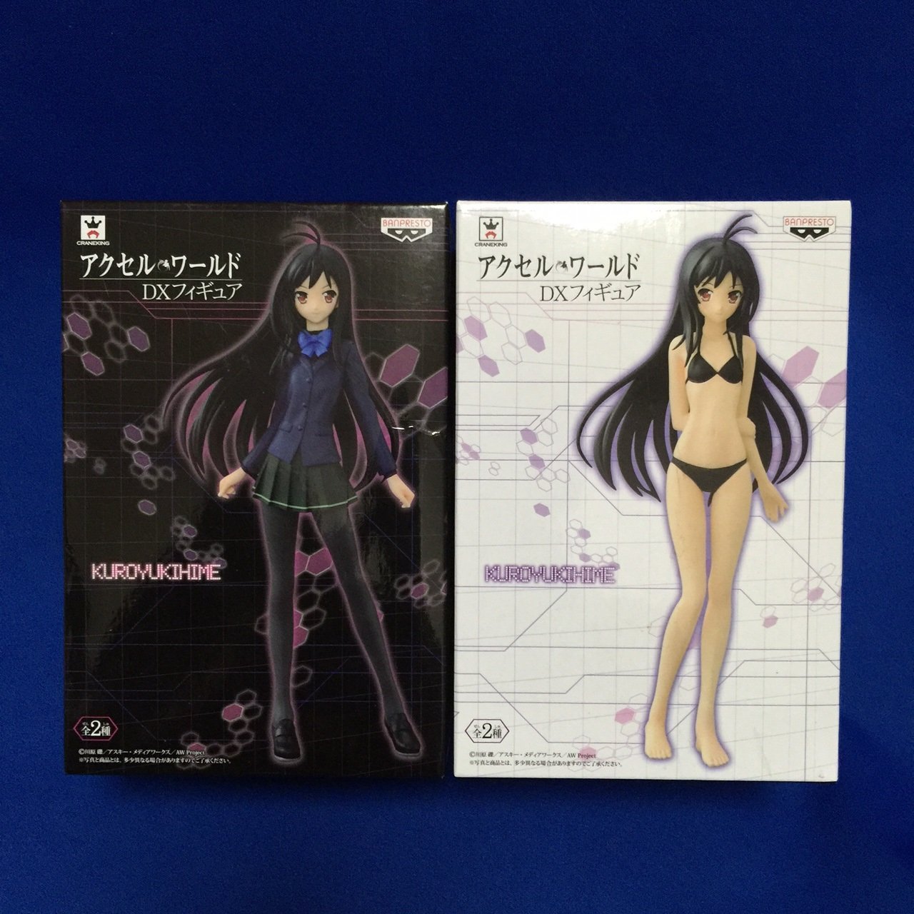 アクセル・ワールド DXフィギュア 全2種セット