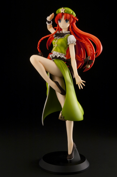 色鮮やかに虹色な門番 紅美鈴