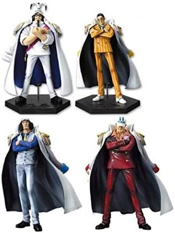 ONE PIECE DX海軍フィギュアvol.1vol.2 センゴク、黄猿、赤犬、青キジ 全4種セット