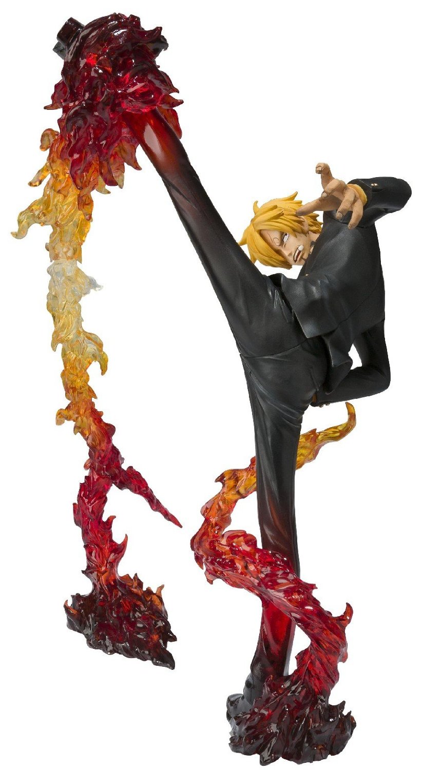 ONE PIECE フィギュアーツZERO サンジ Battle Ver. 悪魔風脚 画竜点睛ショット