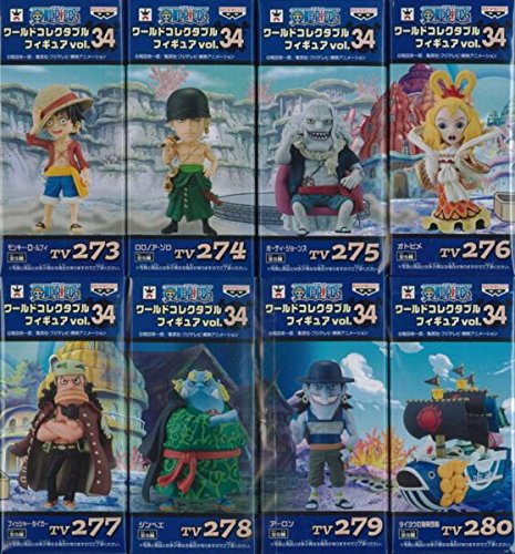 ONE PIECE ワールドコレクタブルフィギュア vol.34 8種セット