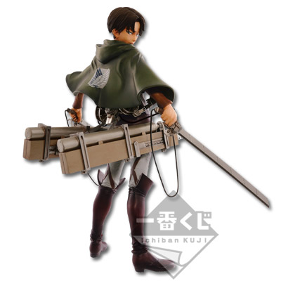 一番くじ 進撃の巨人～くじ奪還作戦～ A賞 リヴァイフィギュア立体機動ver.