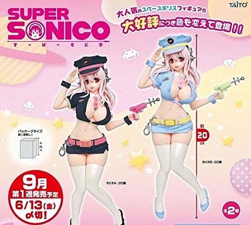 すーぱーそに子 フィギュア スペースポリス ～ブラック&ブルー～ 全2種セット