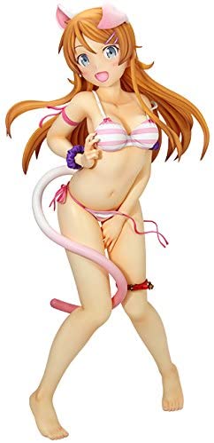 俺の妹がこんなに可愛いわけがない。 スーパーフィギュア 高坂桐乃～ネコミミ水着ver.～やわらかバスト版