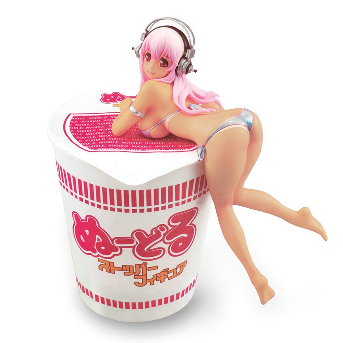 すーぱーそに子 ぬーどるストッパーフィギュア シルバー&ブラック すーぱーそに子(シルバー)