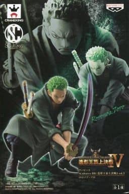 ONE PIECE SCultures BIG 造形王頂上決戦4 vol.3 ロロノア・ゾロ