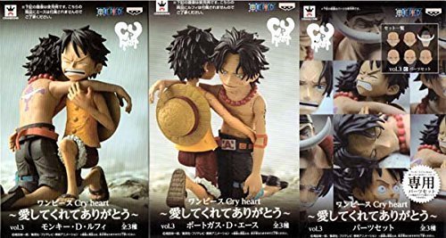 ONE PIECE Cry heart ～愛してくれてありがとう～ vol.3 全3種セット
