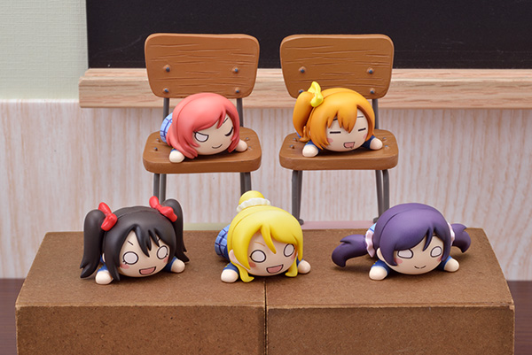 ラブライブ！ 寝そべりプチフィギュア vol.2 全5種セット