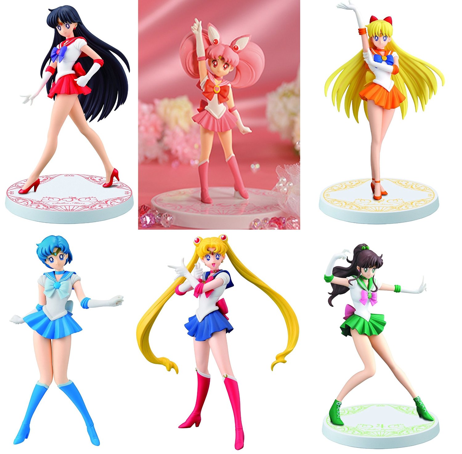 美少女戦士セーラームーン Girls Memories figure 6種セット