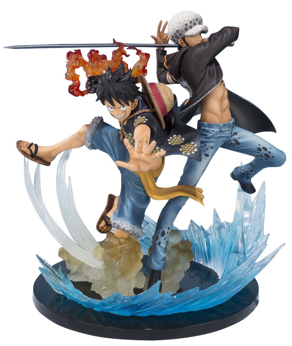 ONE PIECE フィギュアーツZERO モンキー・D・ルフィ&トラファルガー・ロー -5th Anniversary Edition-