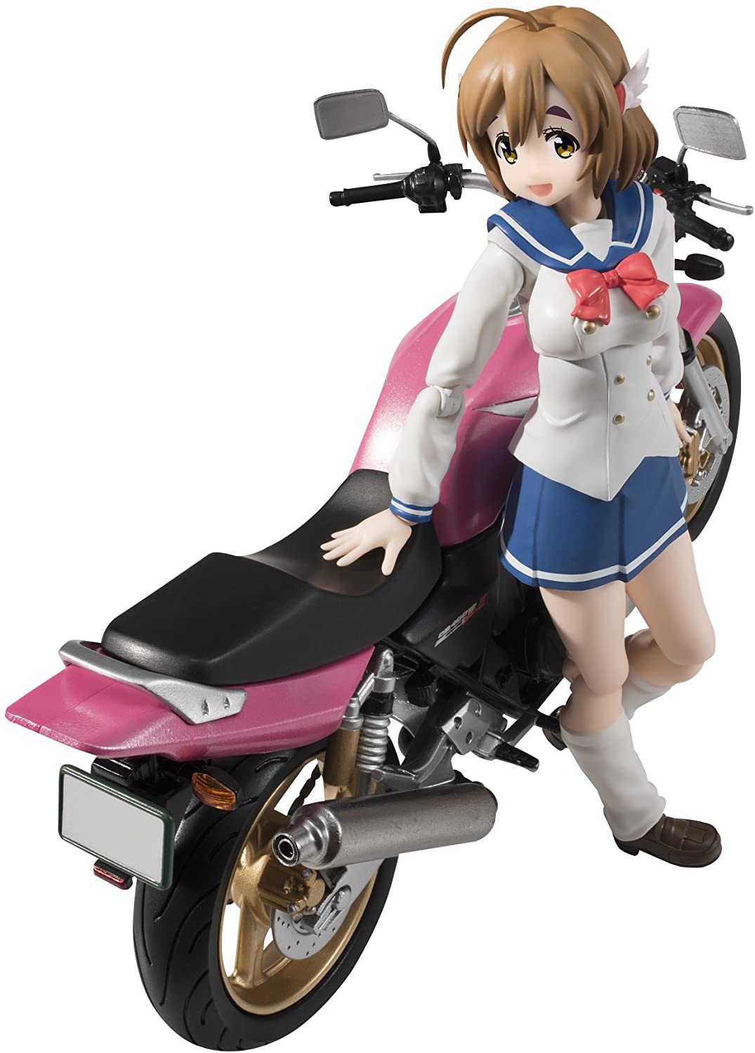 S.H.フィギュアーツ ばくおん！！ 佐倉羽音(制服)&CB400 SUPER FOUR