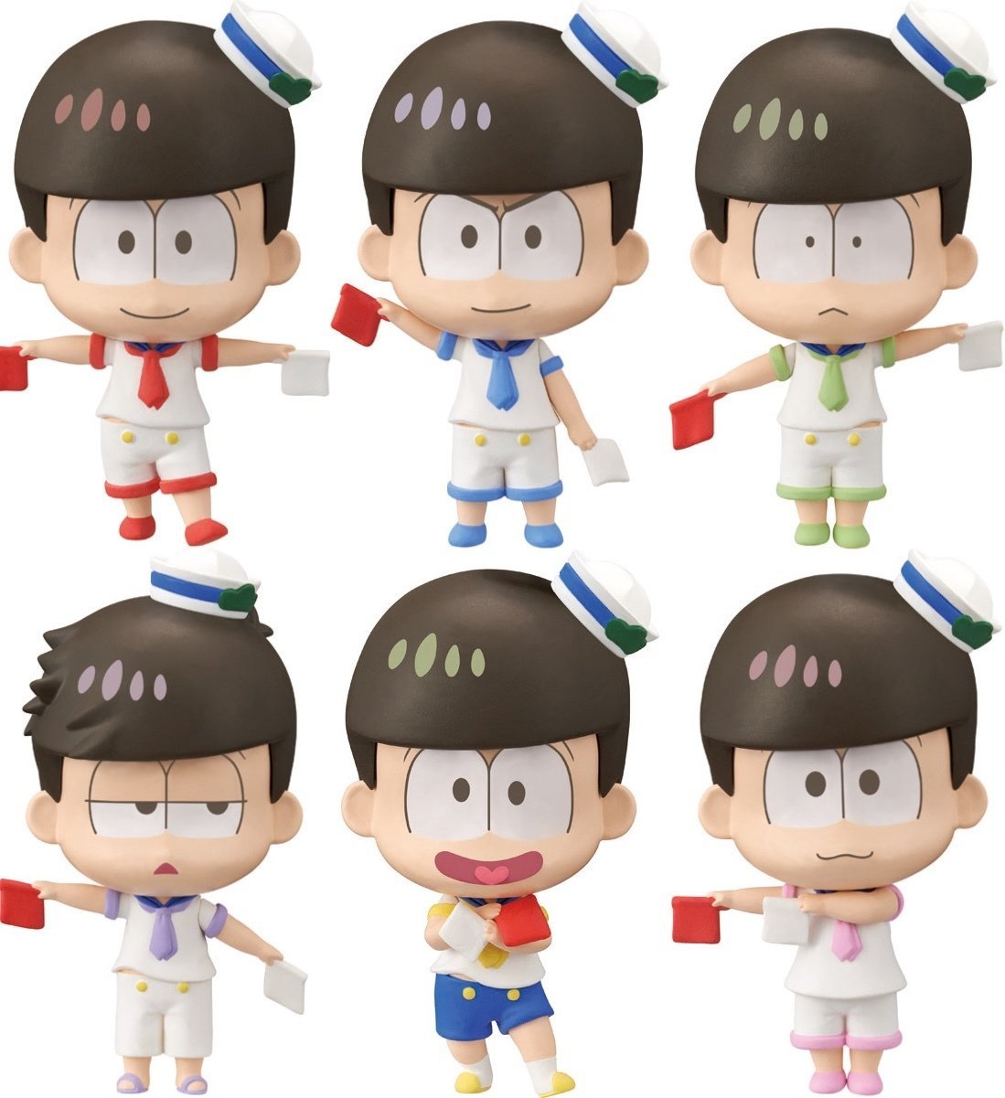 一番くじ おそ松さん 夏だ！海だ！バカンスだじょ！ G賞 ミニフィギュア 全6種セット