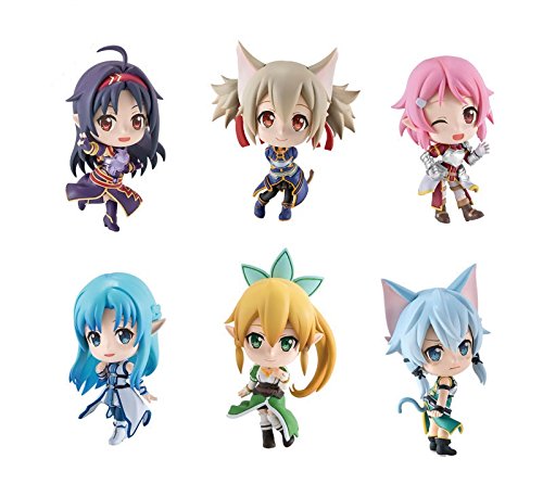 一番くじフィギュアセレクション ソードアート・オンライン C賞 ちびきゅんキャラ 全6種