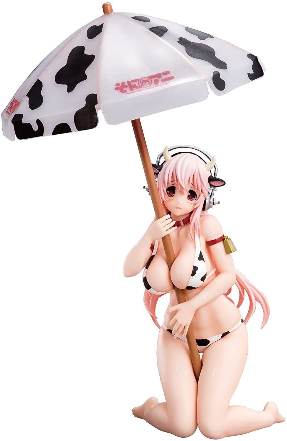 そにアニ すーぱーそに子 ホルスタインビキニdeストローフィギュア