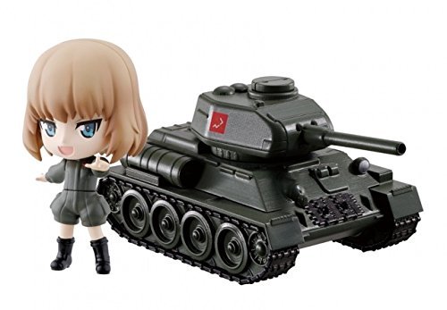 一番くじプレミアム ガールズ&パンツァー 劇場版～戦車道は乙女のたしなみです！：E賞 プラウダ高校 カチューシャ ちびきゅんキャラ&戦車セット