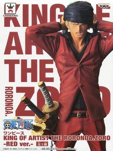 ONE PIECE KING OF ARTIST ロロノア・ゾロ RED ver.